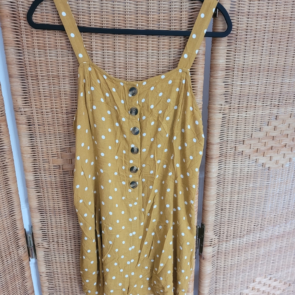 American Eagle Yellow Romper